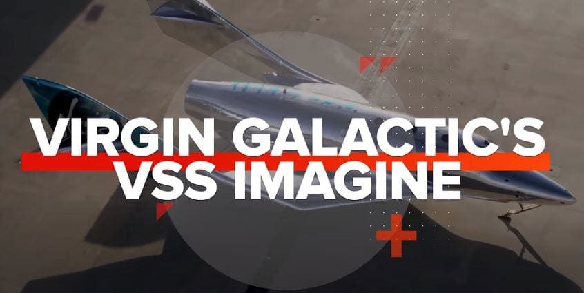 First look at Virgin Galactic’s VSS Imagine spaceship