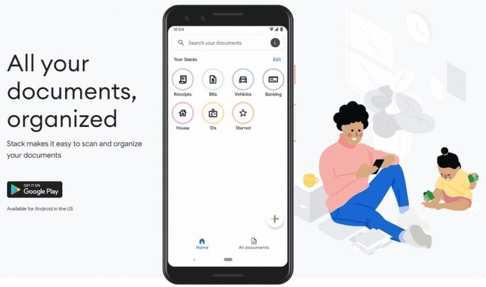 Google Stack Will File Scanned Paperwork Automatically