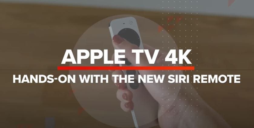 Apple TV 4K remote hands-on