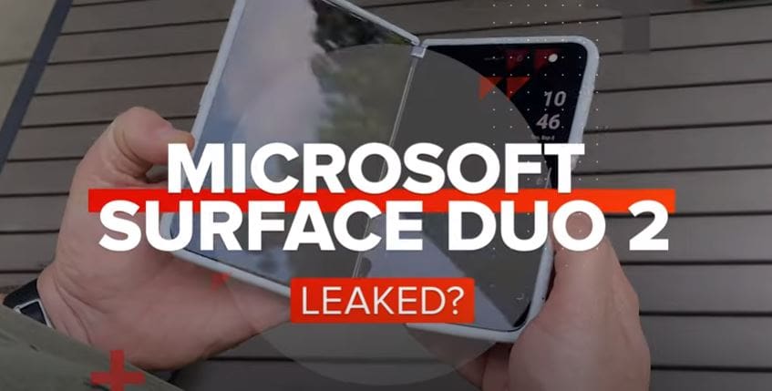 Microsoft Surface Duo 2 photos may have leaked