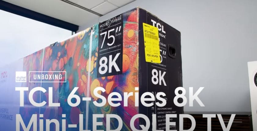 TCL 8K 6-Series (R648) TV Unboxing, Setup, Impressions