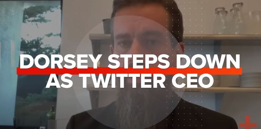 Jack Dorsey steps down as Twitter CEO