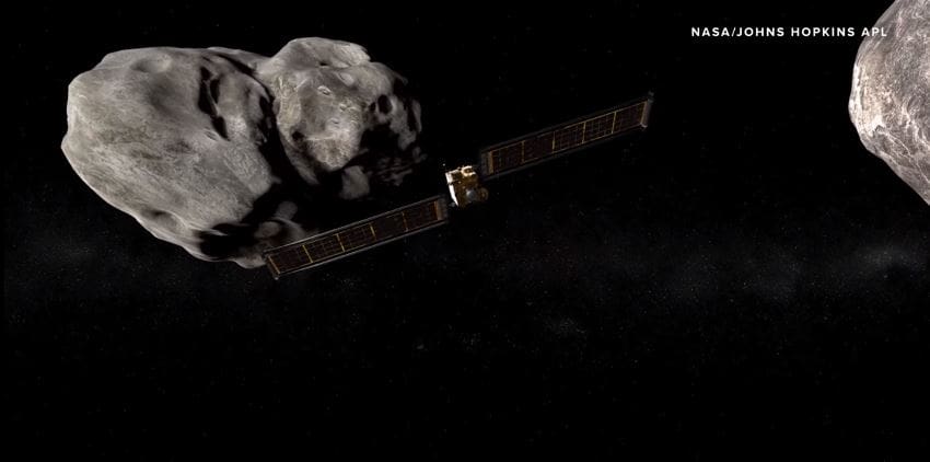 NASA is deliberately smashing into an asteroid to try and save the planet