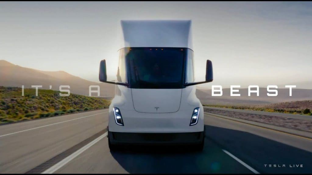 New Tesla Semi Trucks Launched